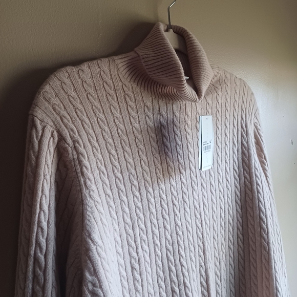 NWT CHARTER CLUB 100% CASHEMERE SWEATER - Picture 2 of 5